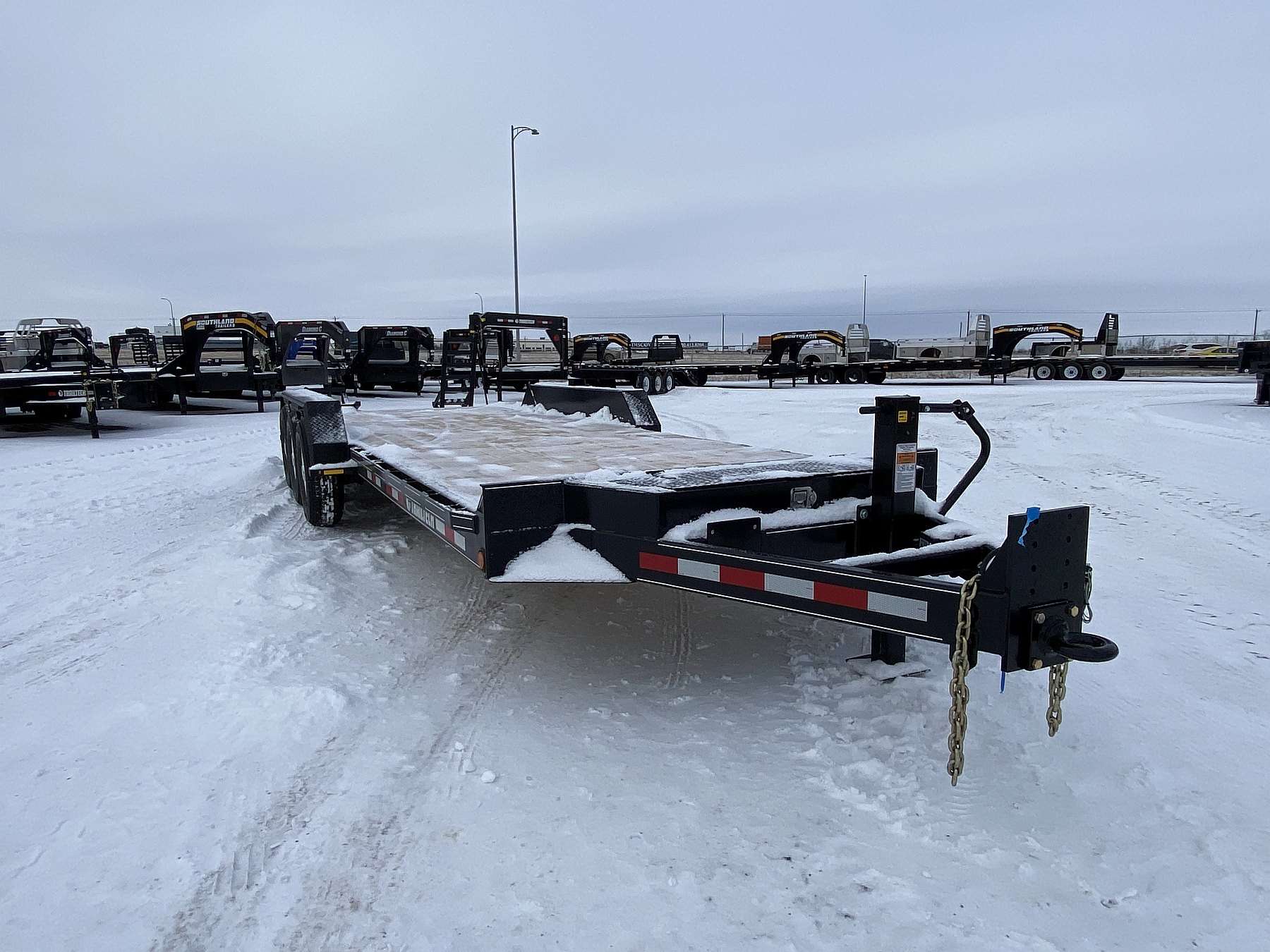 2026 Trailtech 24' Lowboy Tri-Axle Trailer