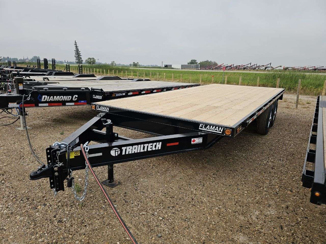 2026 Trailtech 8'6" x 20' Deckover Trailer