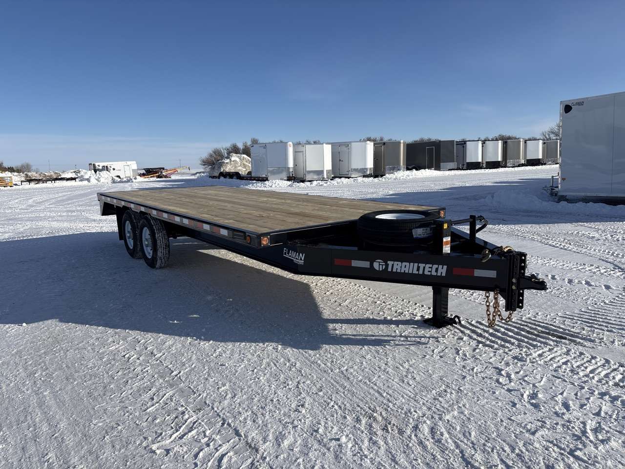2026 Trailtech 8'6" x 20' Deckover Trailer