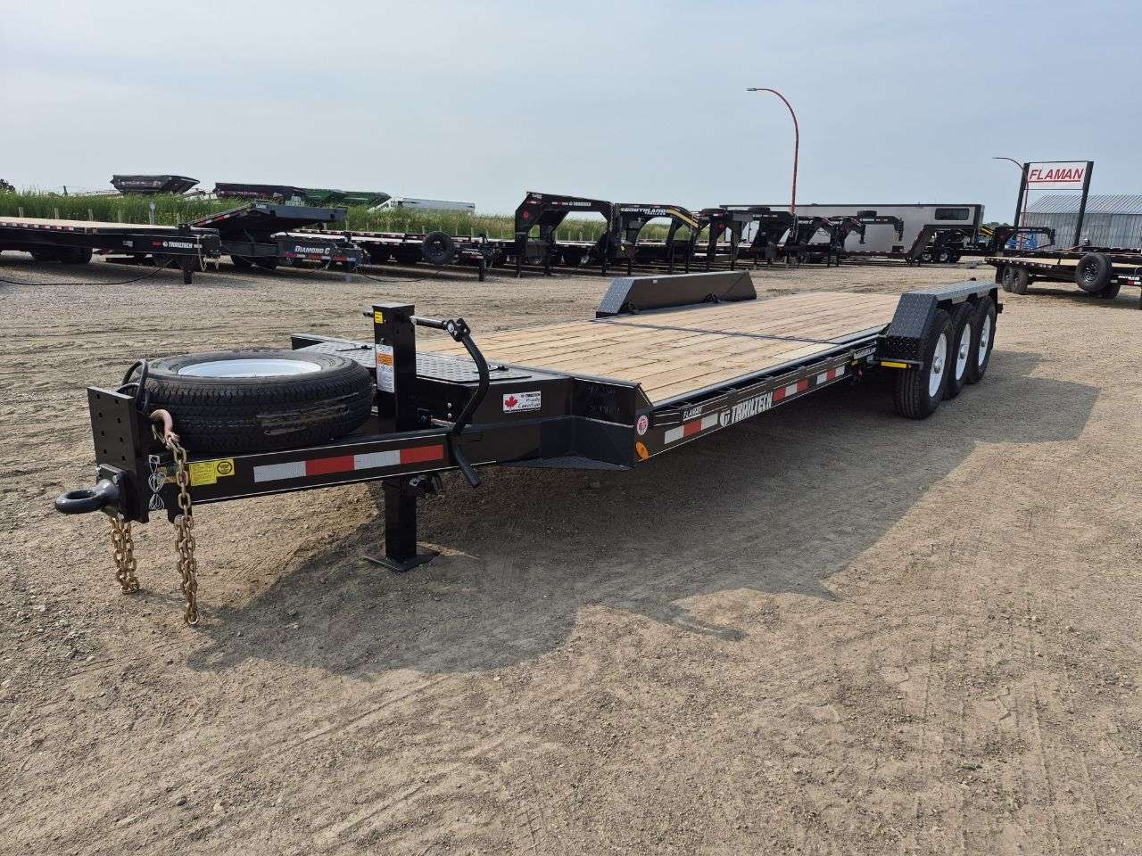 2026 Trailtech 8'6" x 24' Partial Tilt Trailer