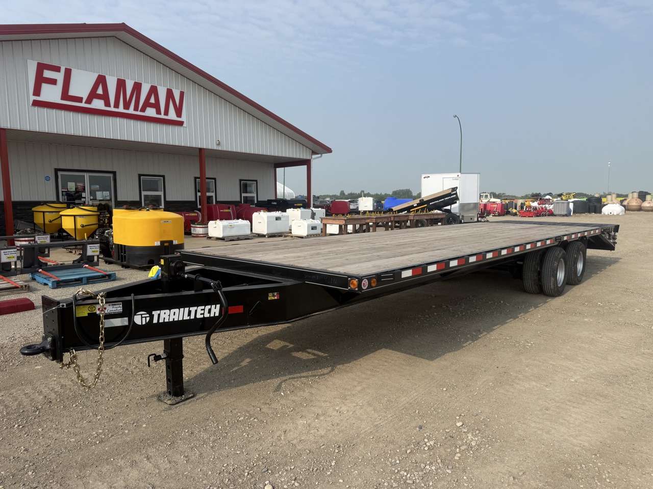 2026 Trailtech 8'6" x 31' Pintle BT Flat Deck Trailer