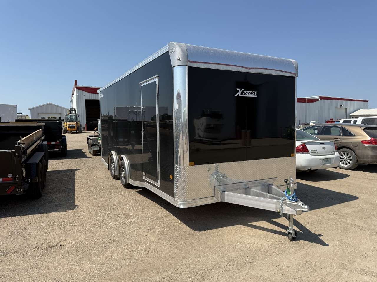 2027 ALCOM 8'6" x 20' Flat Front Car Hauler Trailer