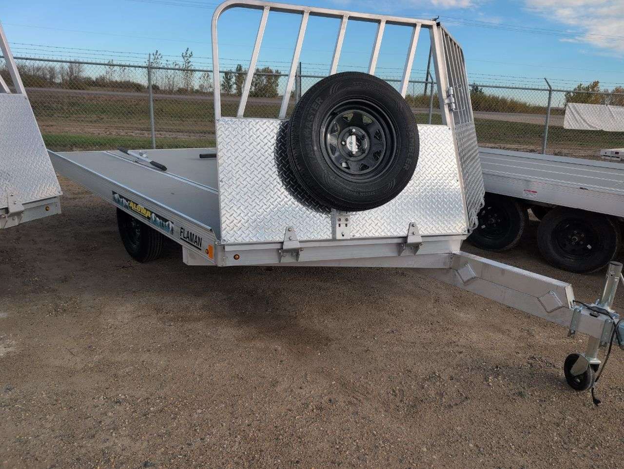 2027 Aluma 101.25" x 12' Toy Hauler Trailer