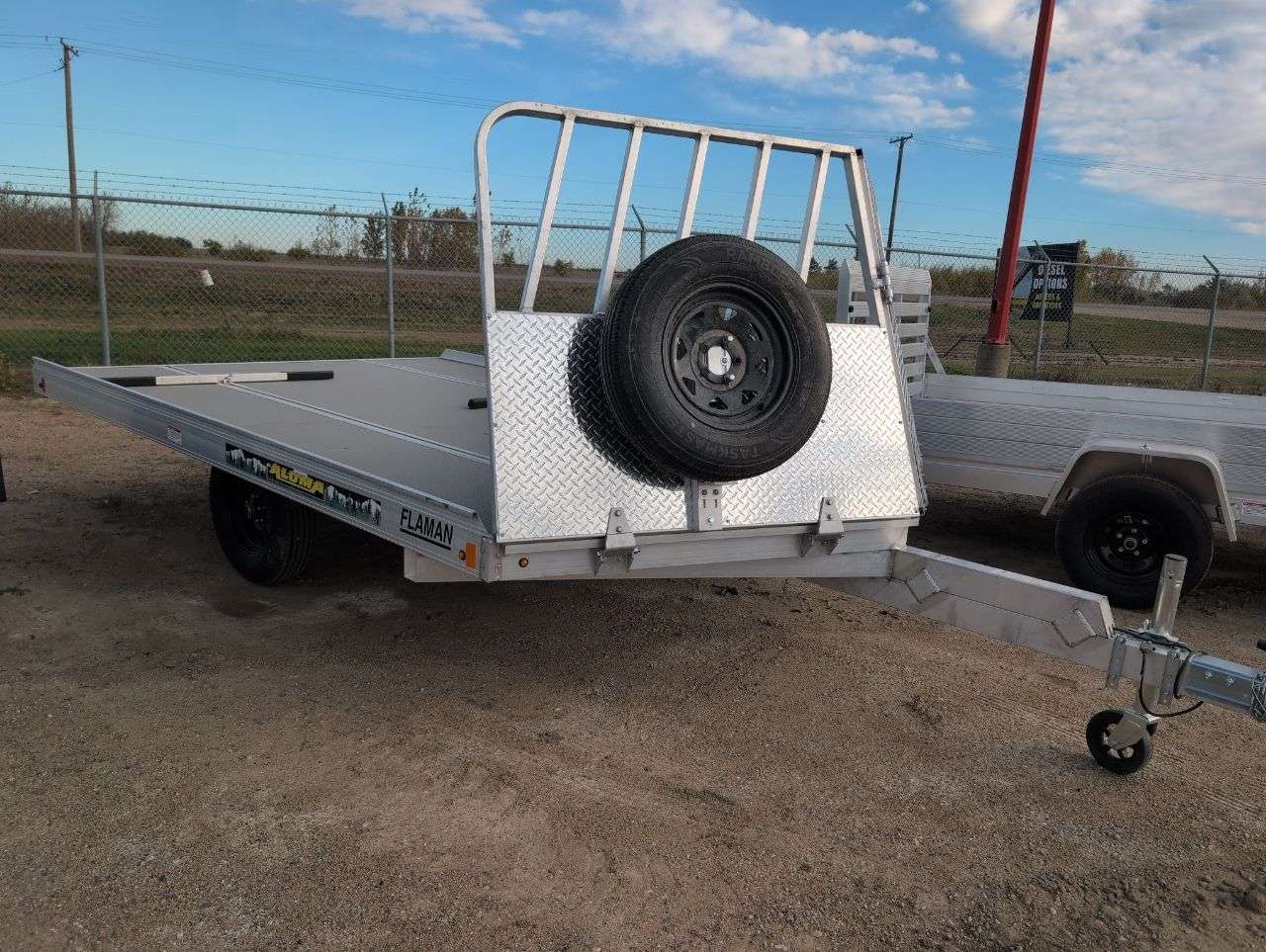 2027 Aluma 101.25" x 12' Toy Hauler Trailer