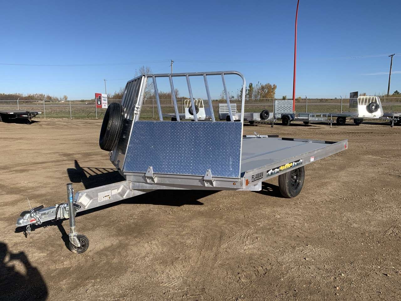 2027 Aluma 101.25" x 12' Toy Hauler Trailer