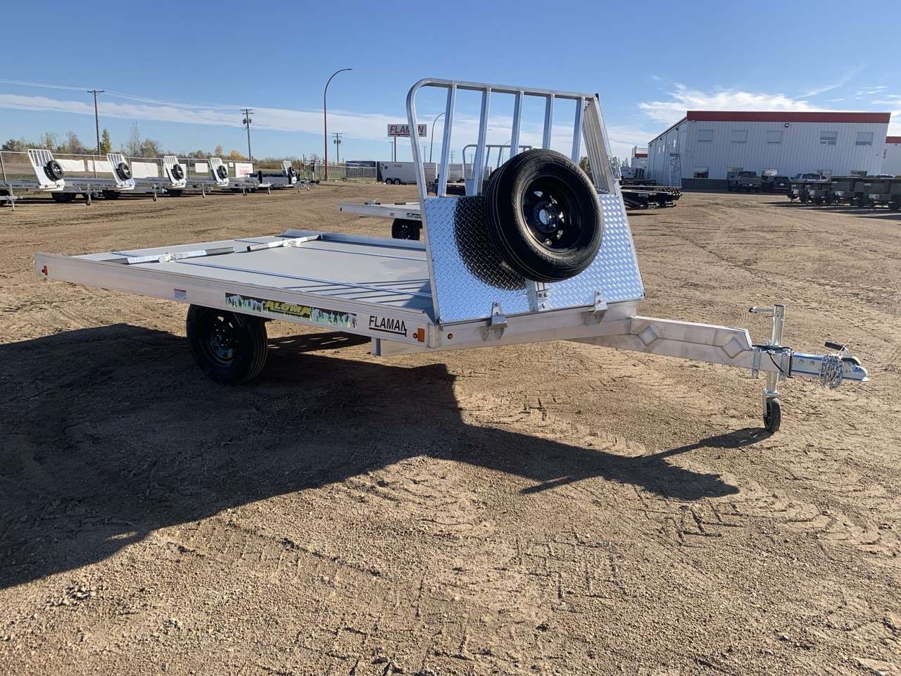 2027 Aluma 101.25" x 12' Toy Hauler Trailer