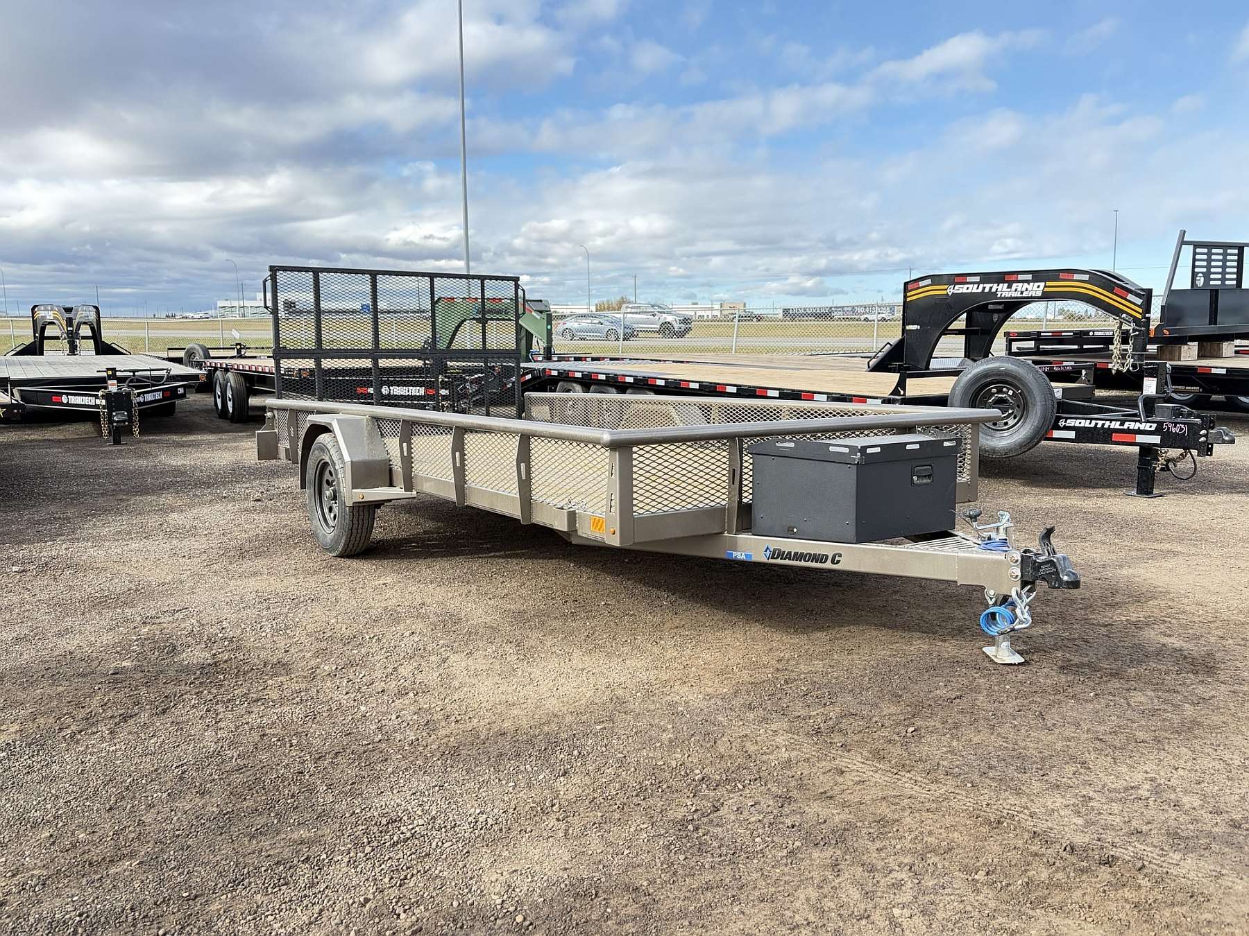 2027 Diamond C 14' Premium Utility Trailer