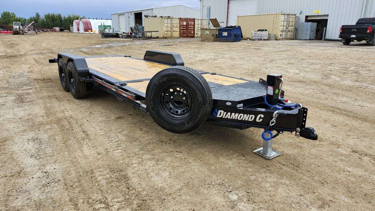 2027 Diamond C 8'6" x 20' Partial Tilt Trailer