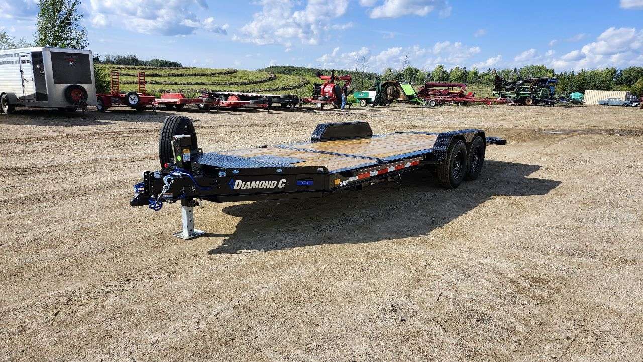 2027 Diamond C 8'6" x 20' Partial Tilt Trailer
