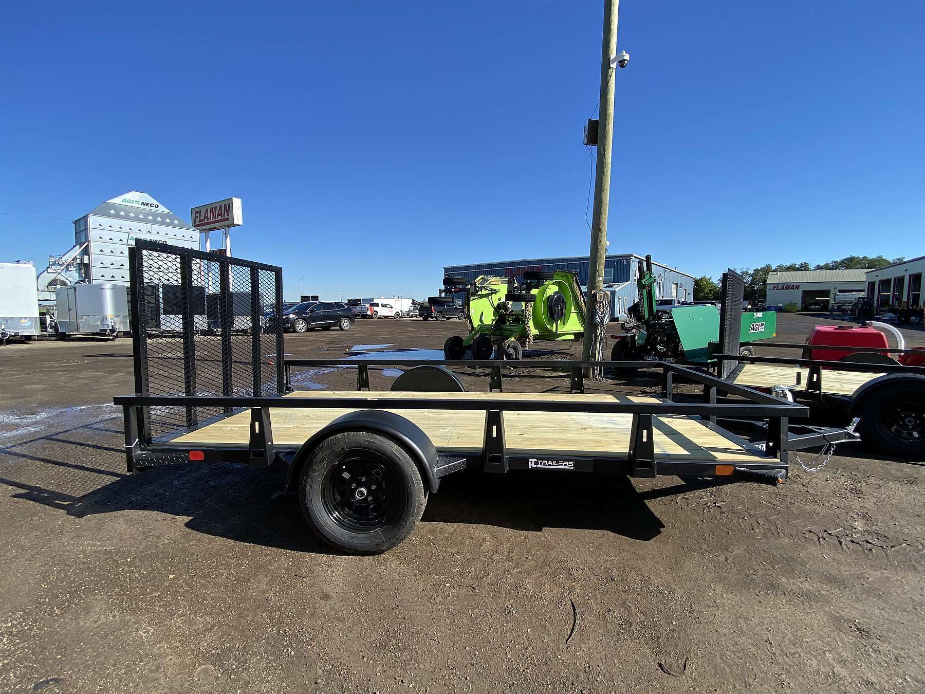 2027 HTC 6'x12' Steel Utility Trailer
