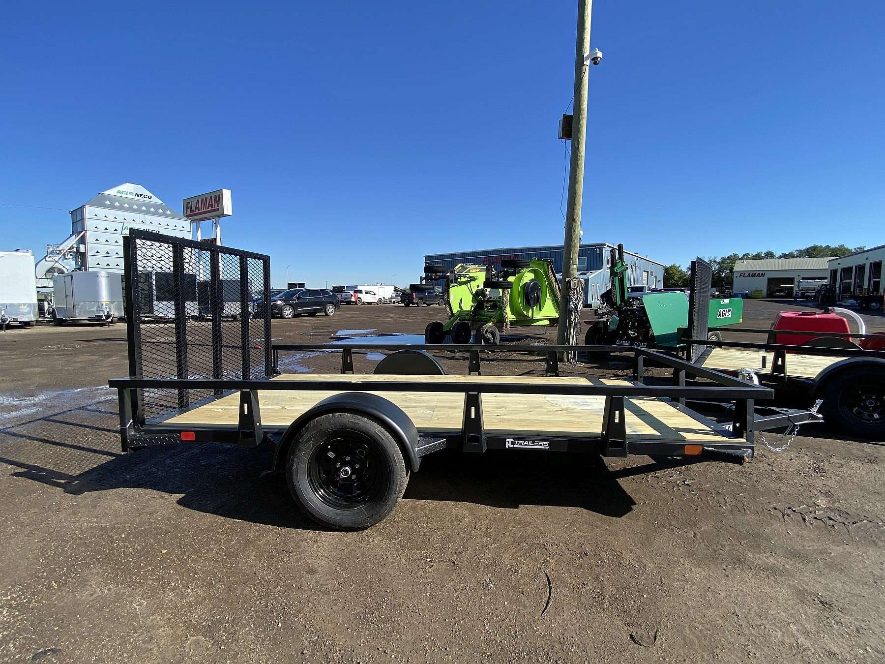 2027 HTC 6'x12' Steel Utility Trailer