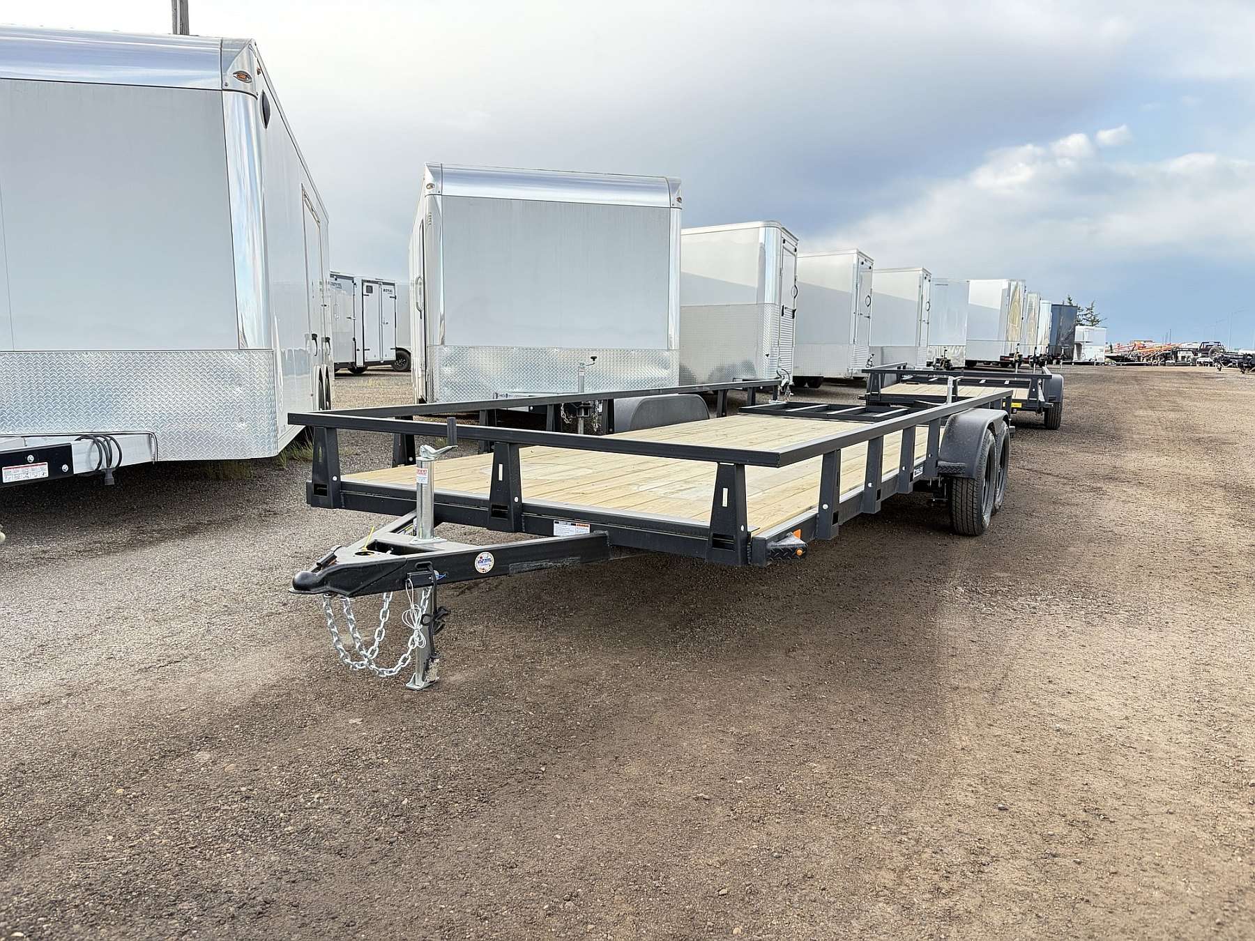 2027 HTC 7'x20' Steel Tandem Axle Utility Trailer