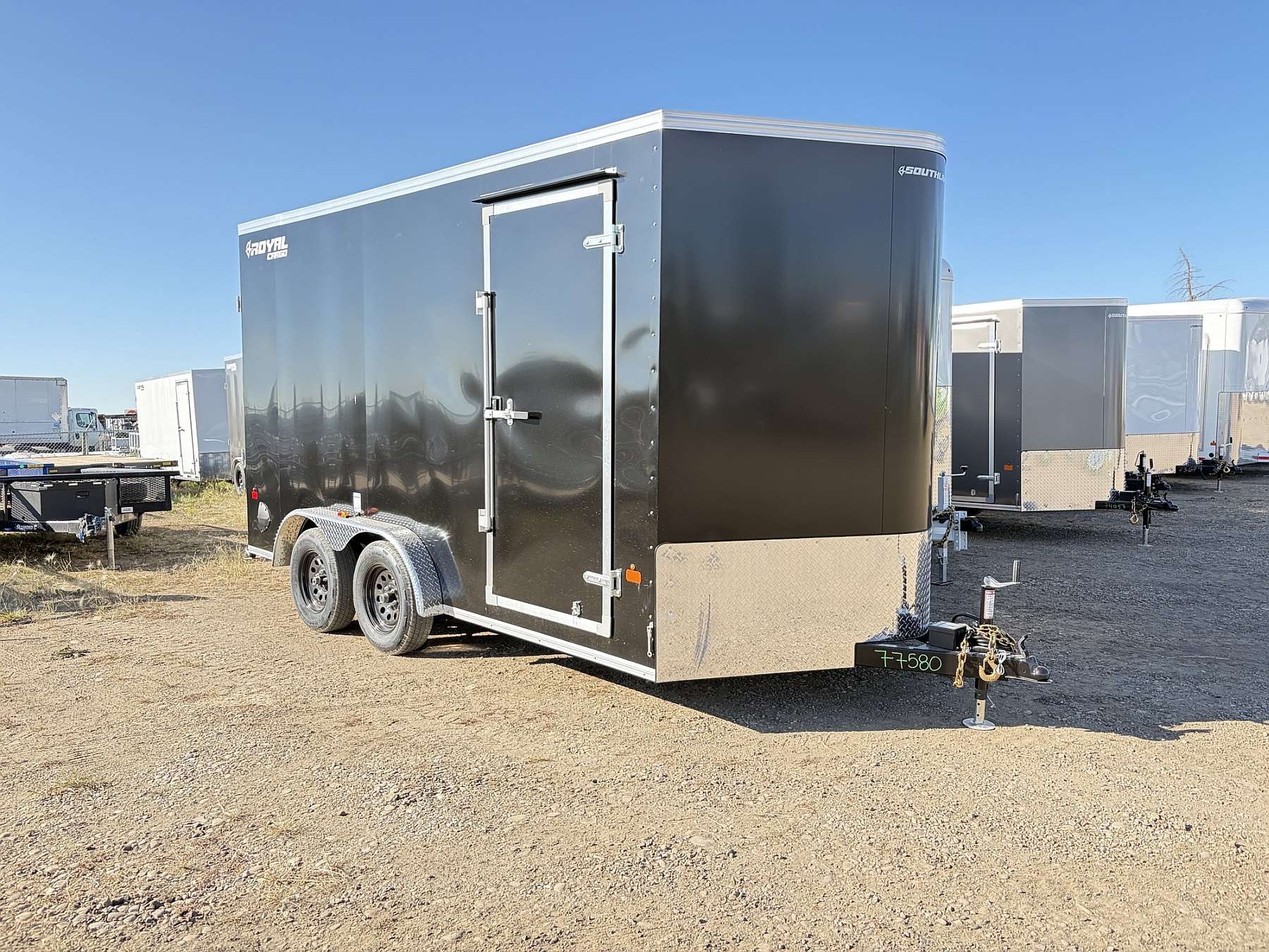 2027 Royal 7.5'x16' Enclosed Cargo w/ Ramp Door