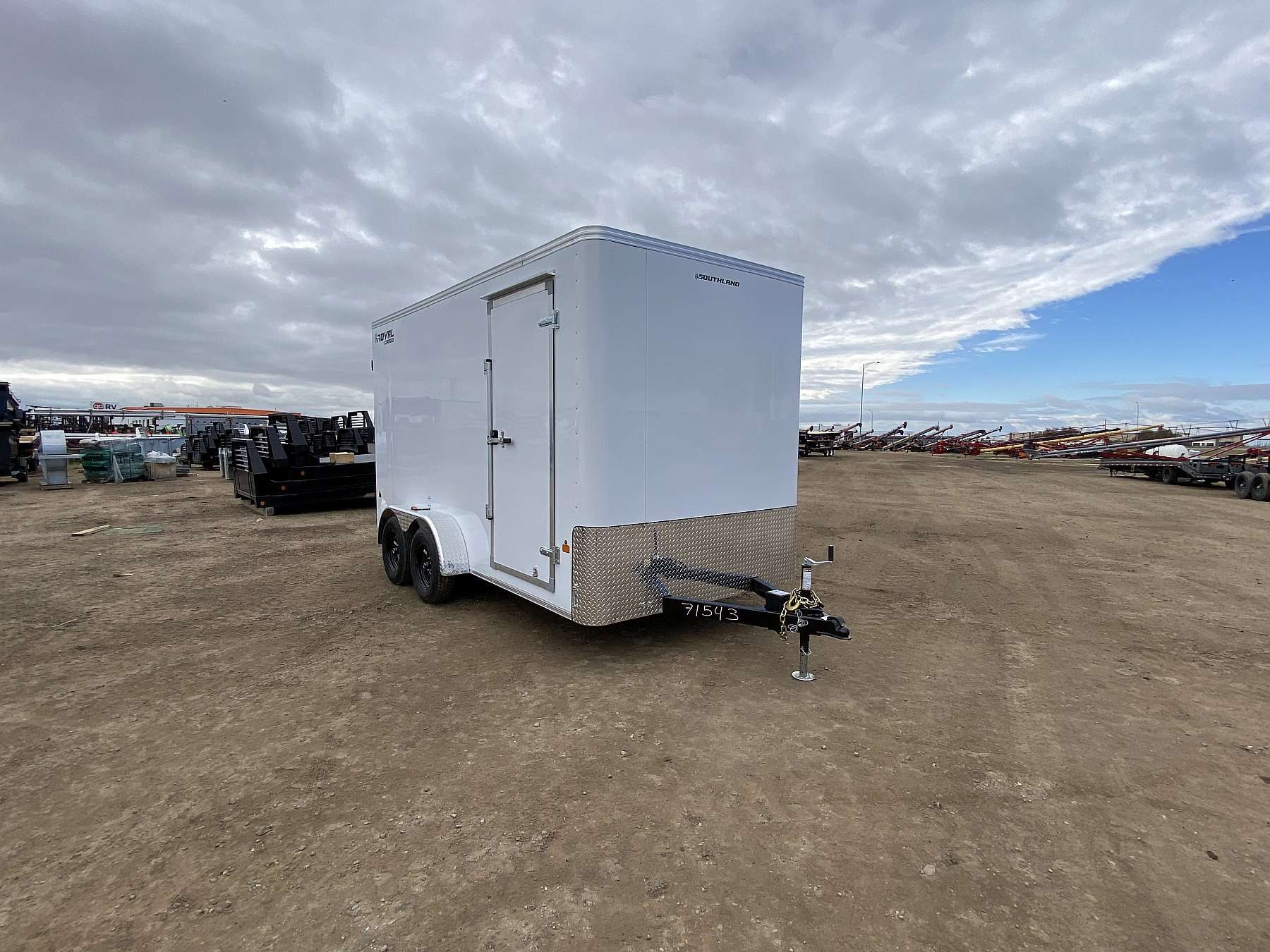 2027 Royal 7'x14' Flat Front Enclosed Cargo Trailer