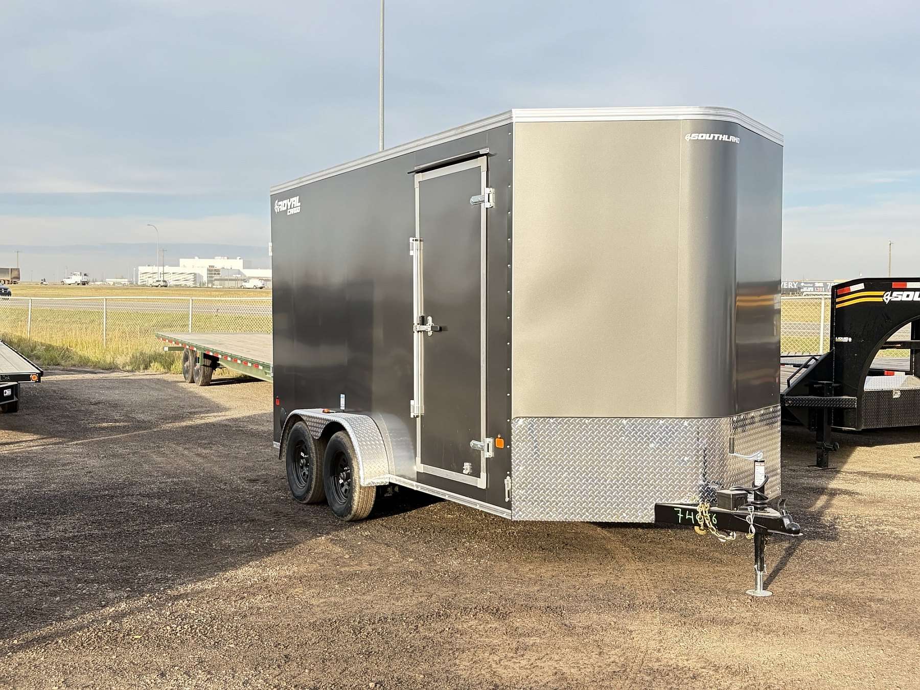 2027 Royal 7'x16' Enclosed Cargo Trailer w/ Ramp Door