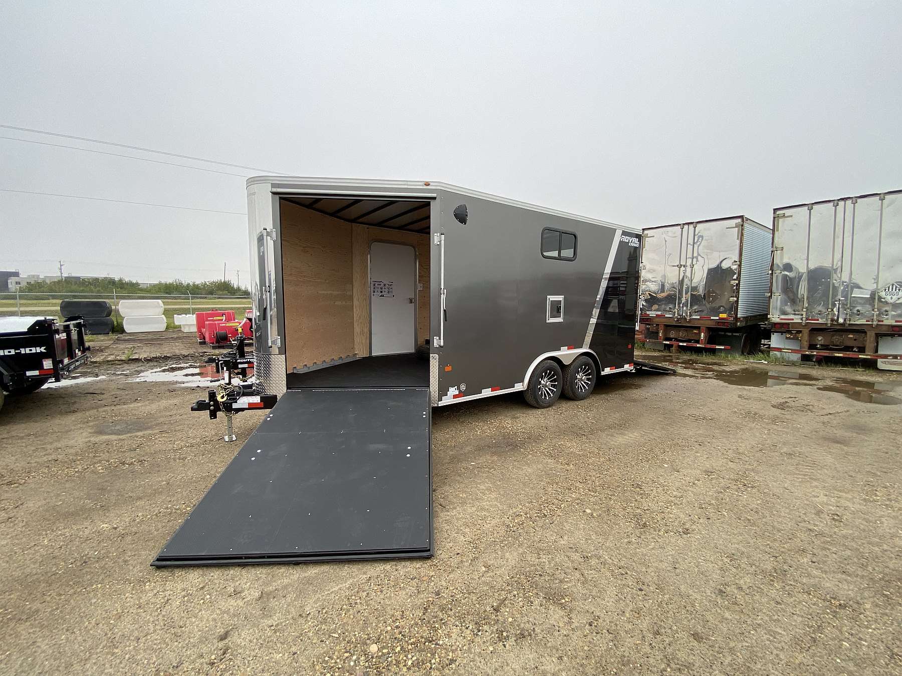 2027 Royal 8'x14' + 4' Lowboy Enclosed Sled Trailer