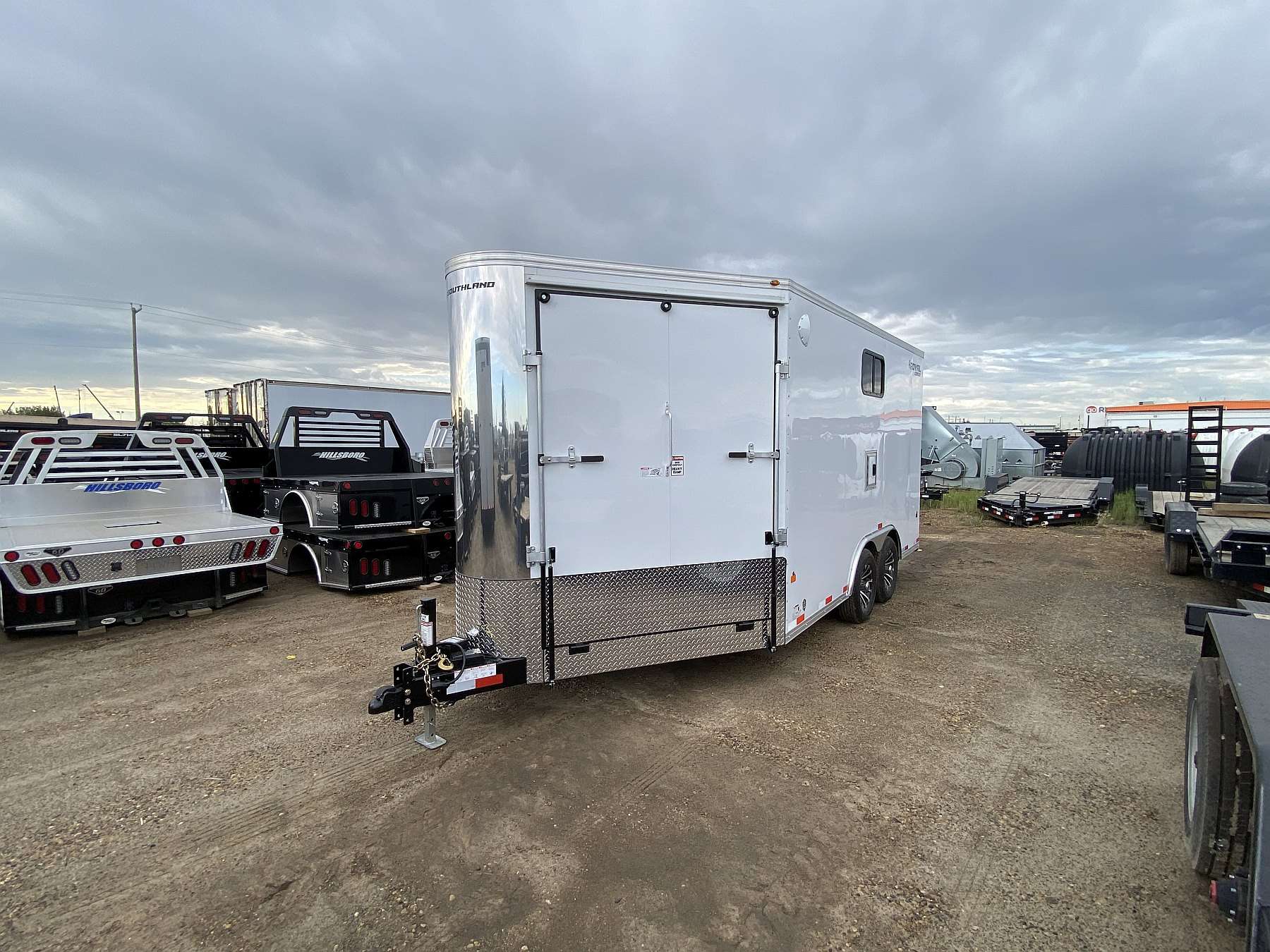 2027 Royal 8'x14' + 4' Lowboy Enclosed Sled Trailer