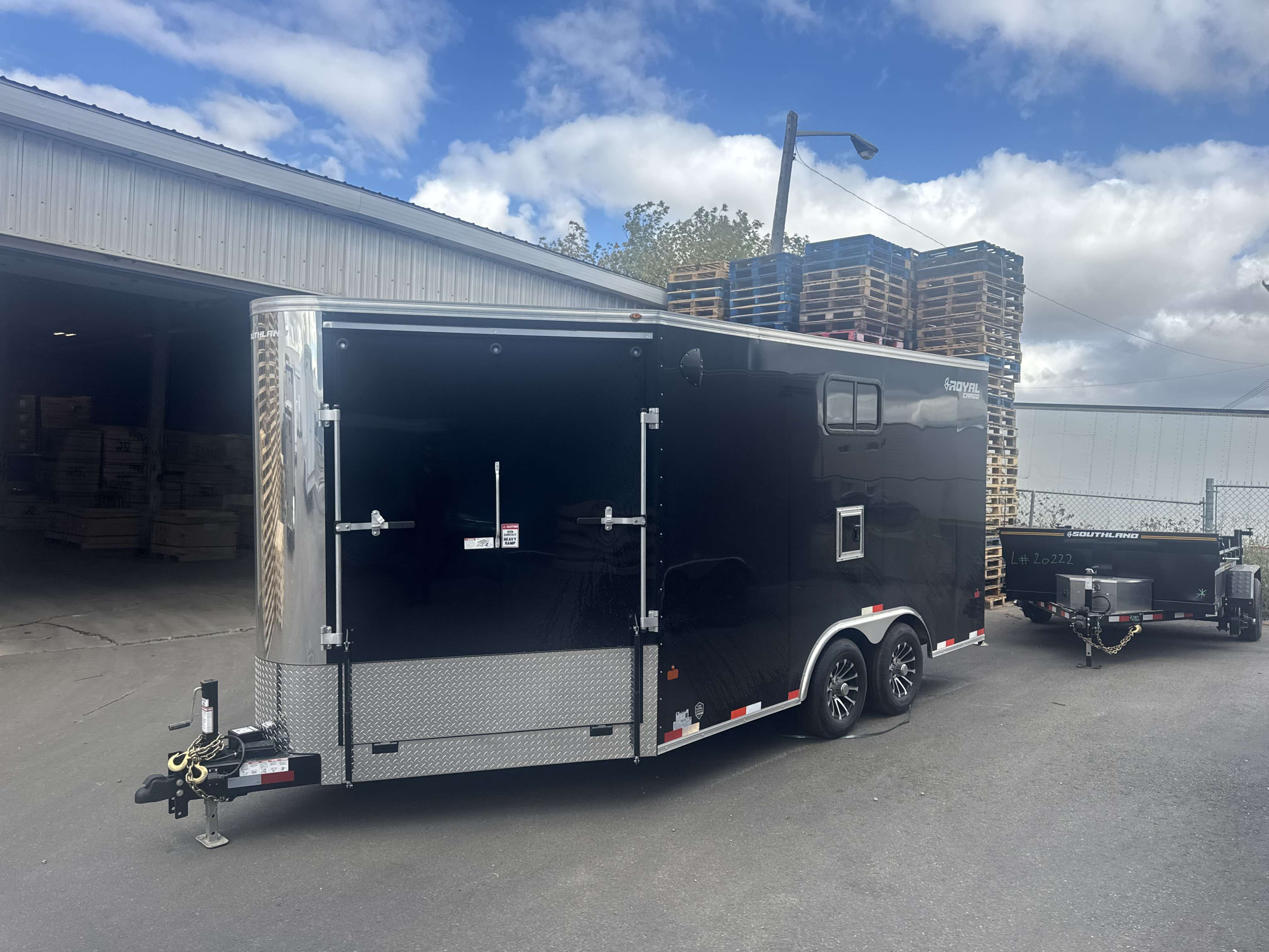 2027 Royal 8'x14' + 4' Lowboy Enclosed Sled Trailer