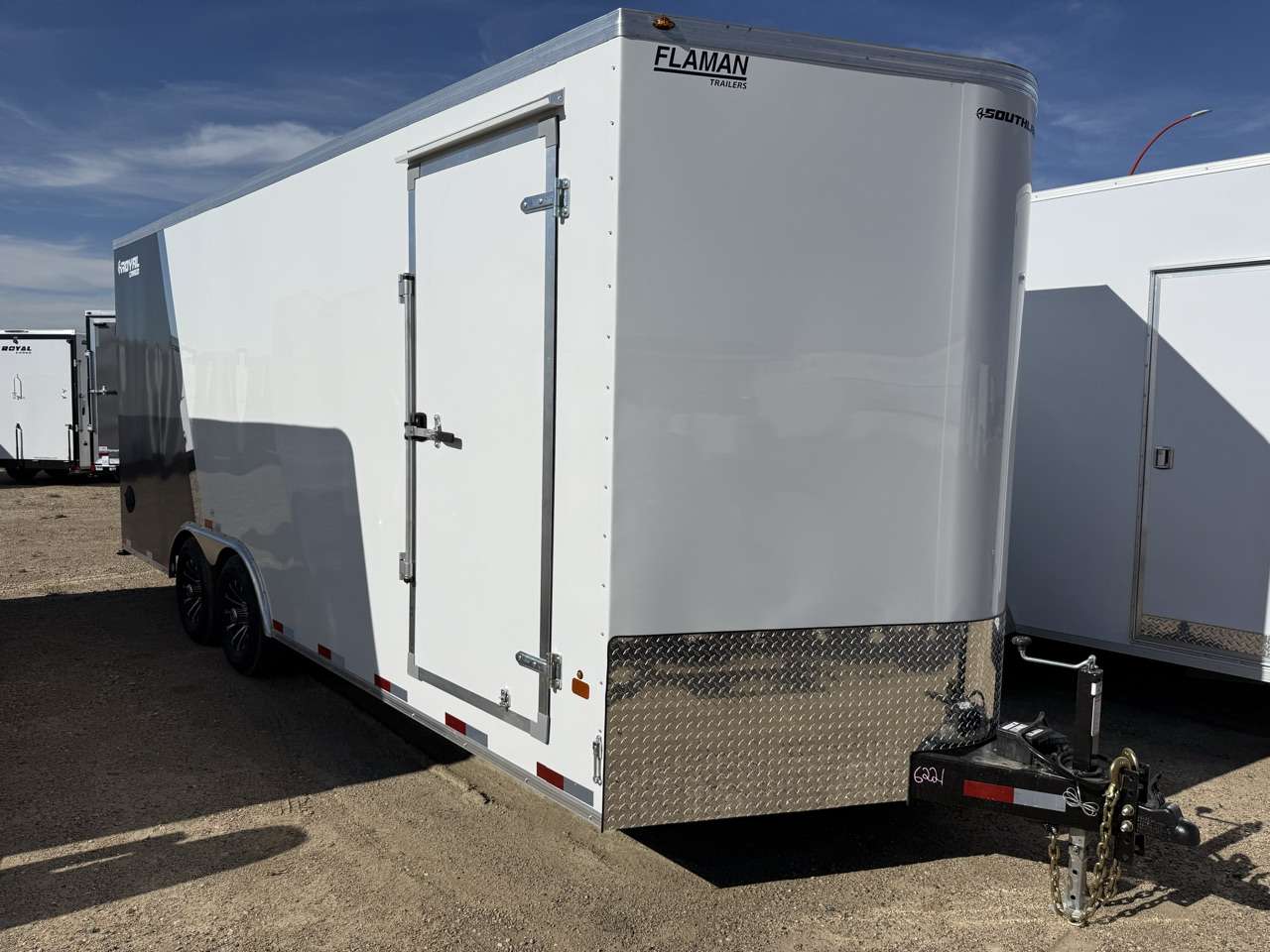 2027 Royal LARC 8'6" x 20' + V-Nose Car Hauler Trailer