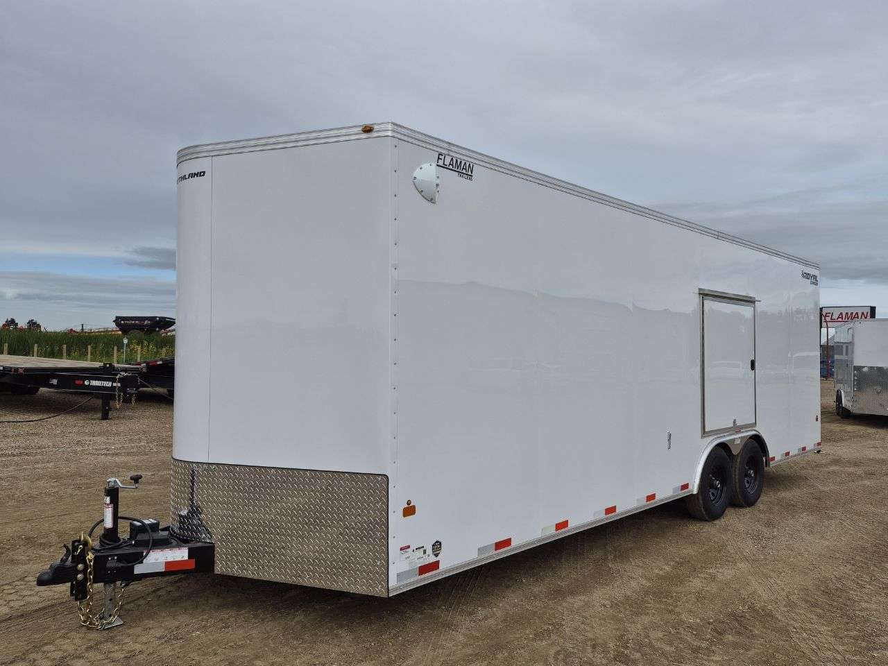 2027 Royal LARC 8'6" x 24' + V-Nose Car Hauler Trailer