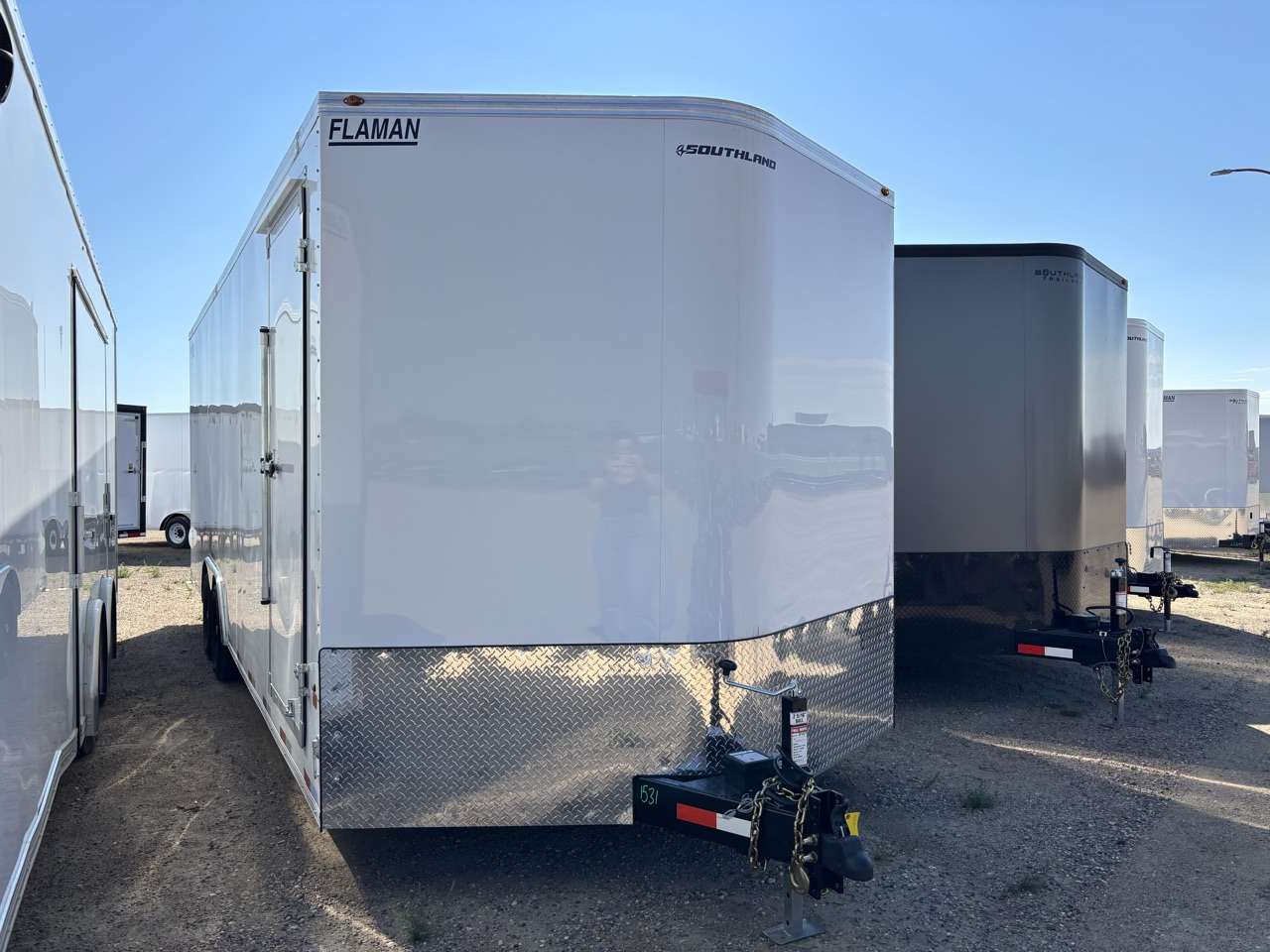 2027 Royal LARC 8'6" x 24' + V-Nose Car Hauler Trailer