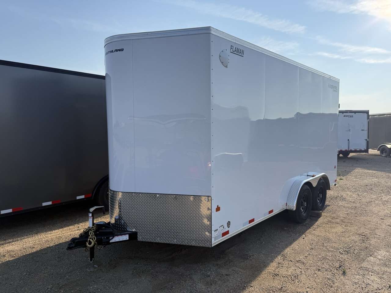2027 Royal LCH 7'6" x 16' + V-Nose Cargo Trailer