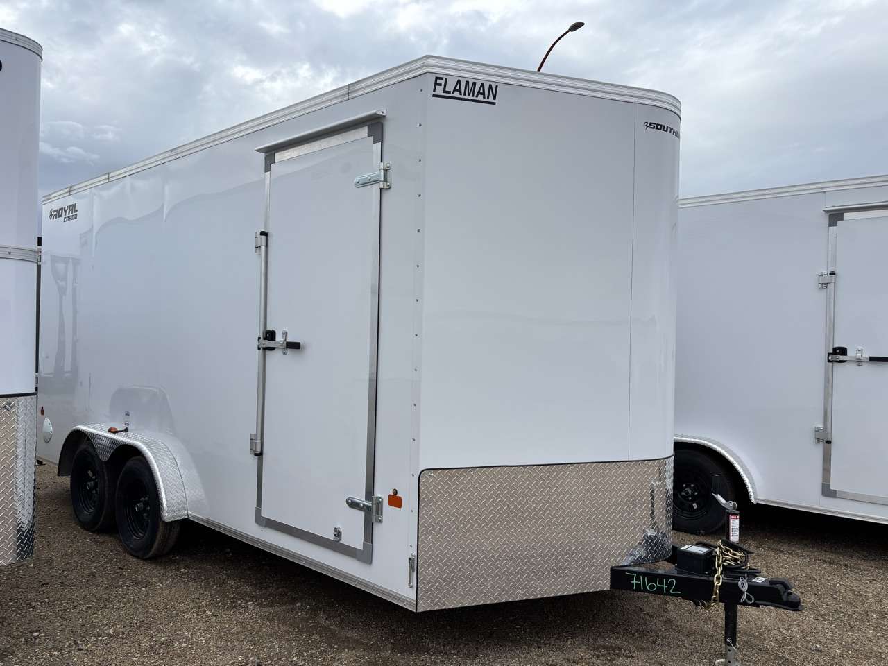 2027 Royal LCH 7'6" x 16' + V-Nose Cargo Trailer