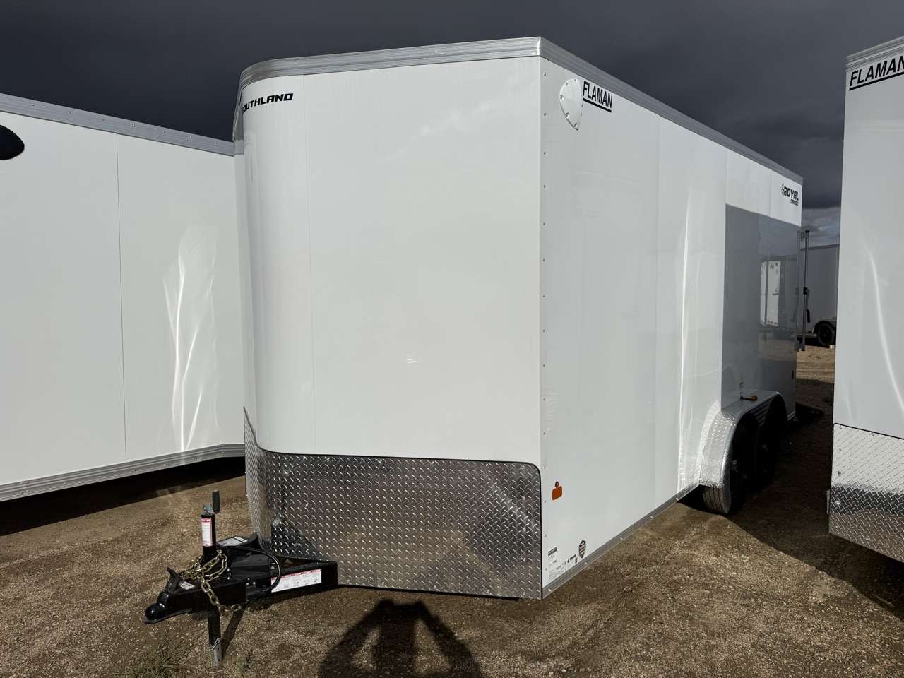 2027 Royal LCH 7'6" x 16' + V-Nose Cargo Trailer