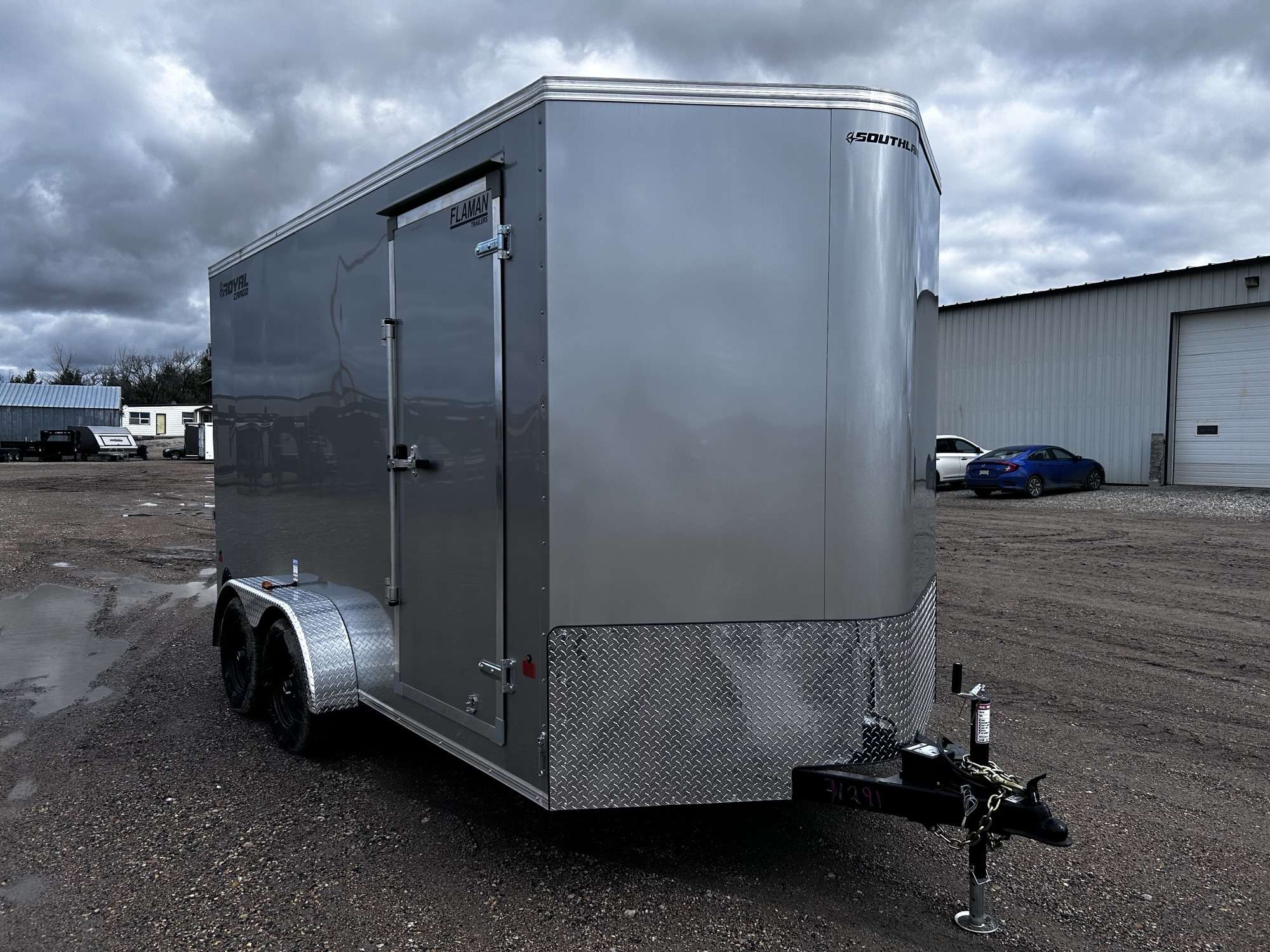 2027 Royal LCH 7' x 14' + V-Nose Cargo Trailer