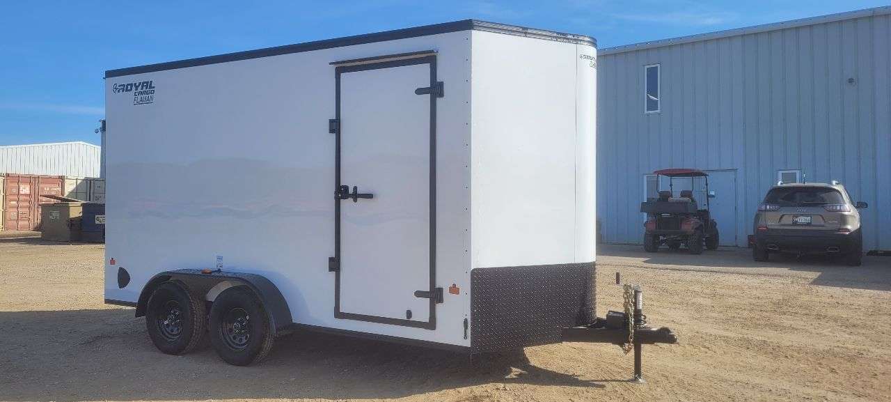 2027 Royal LCH 7' x 14' + V-Nose Cargo Trailer