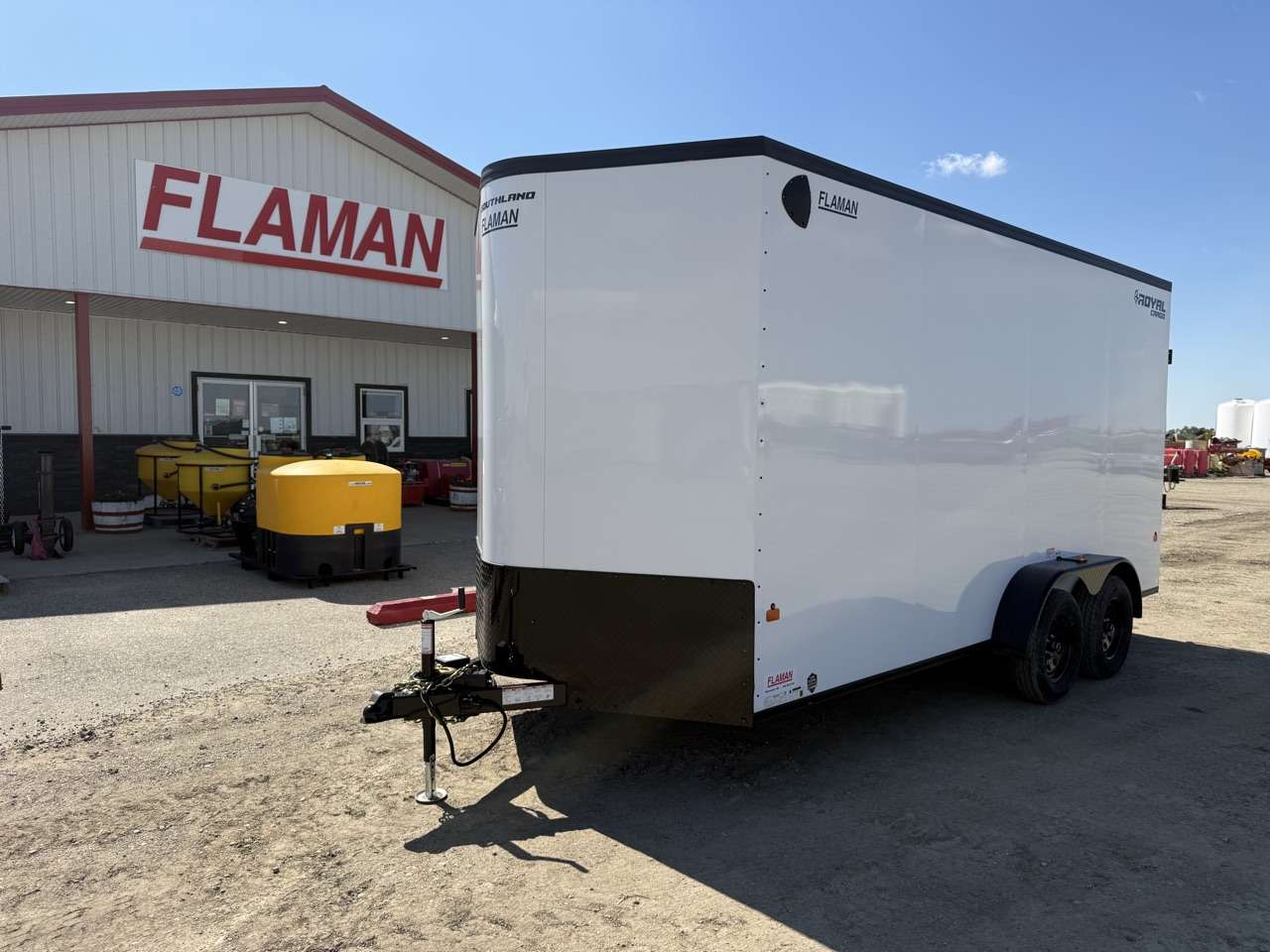 2027 Royal LCH 7' x 16' + V-Nose Cargo Trailer