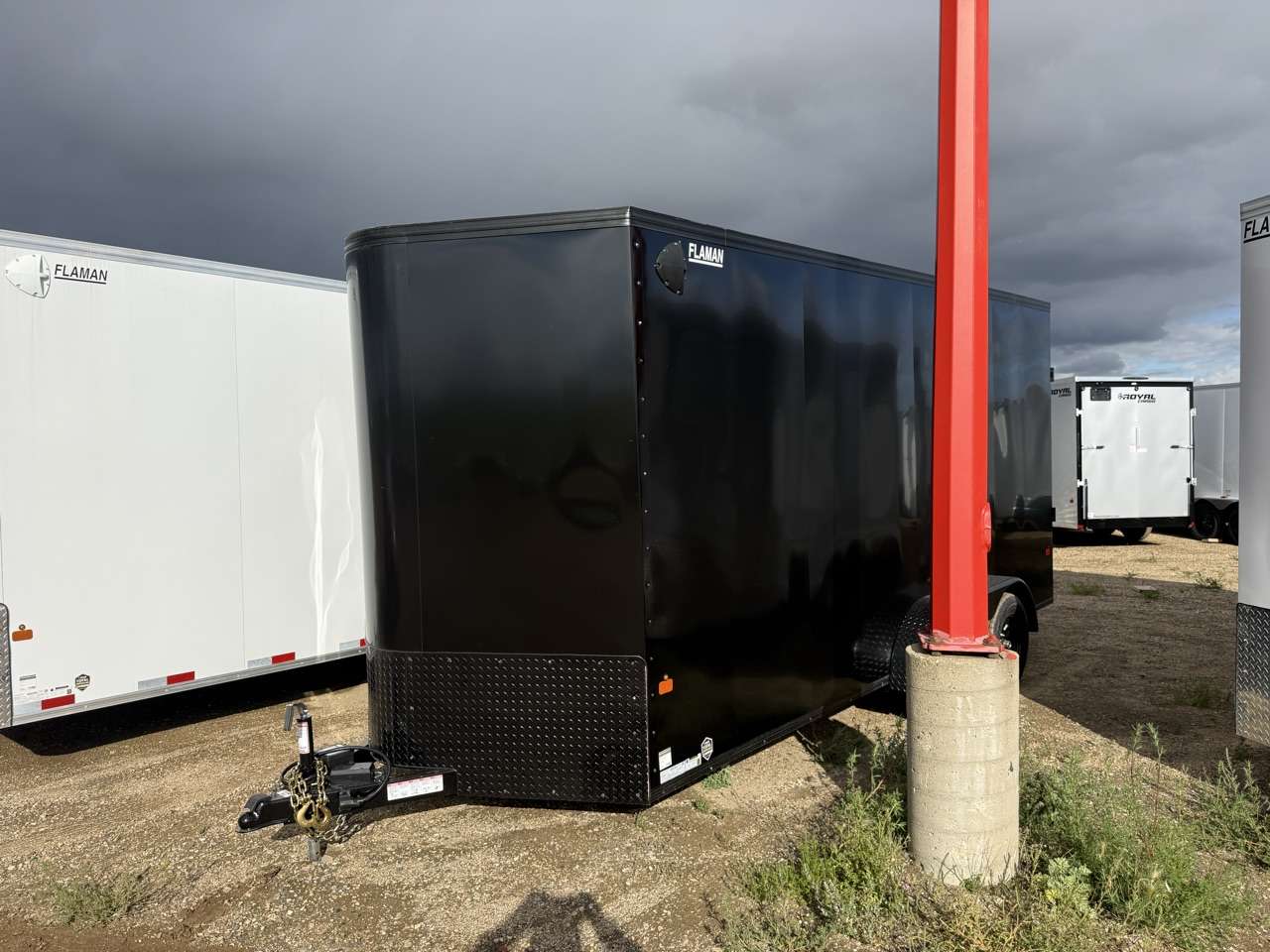 2027 Royal LCH 7' x 16' + V-Nose Cargo Trailer