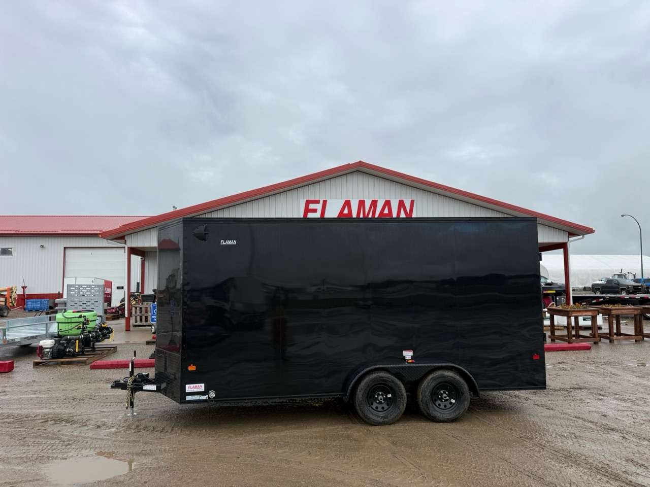 2027 Royal LCH 7' x 16' + V-Nose Cargo Trailer
