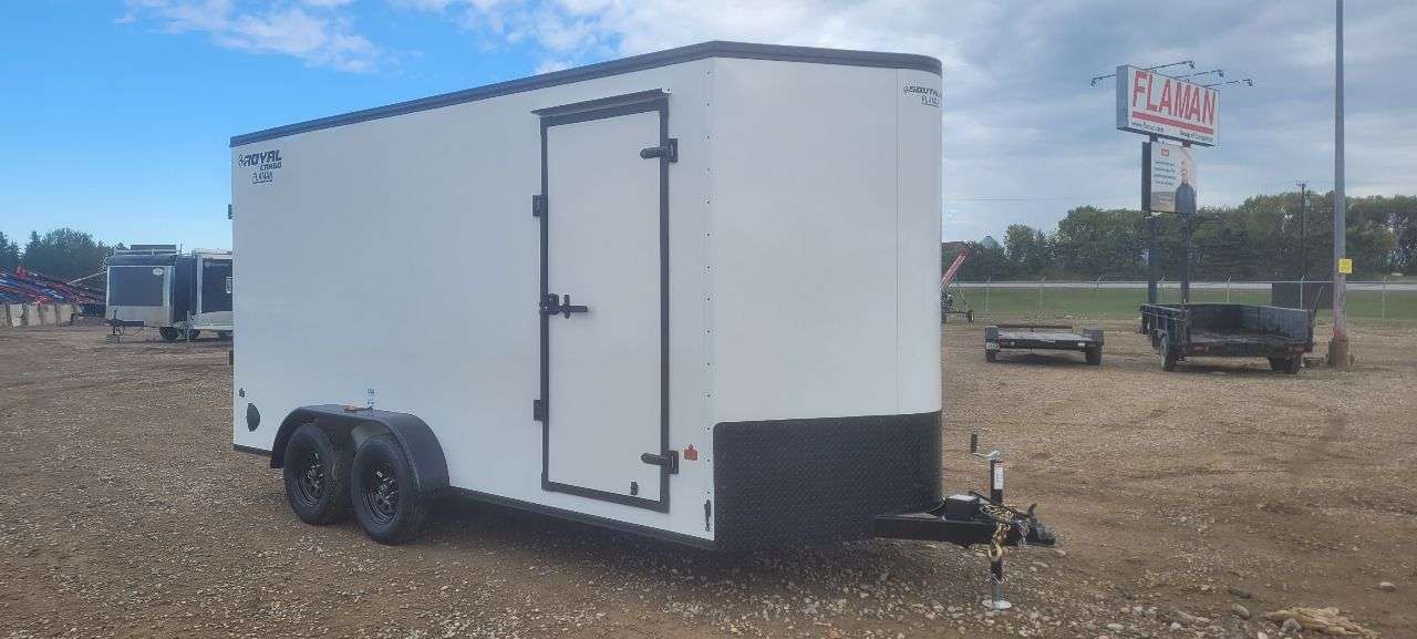 2027 Royal LCH 7' x 16' + V-Nose Cargo Trailer