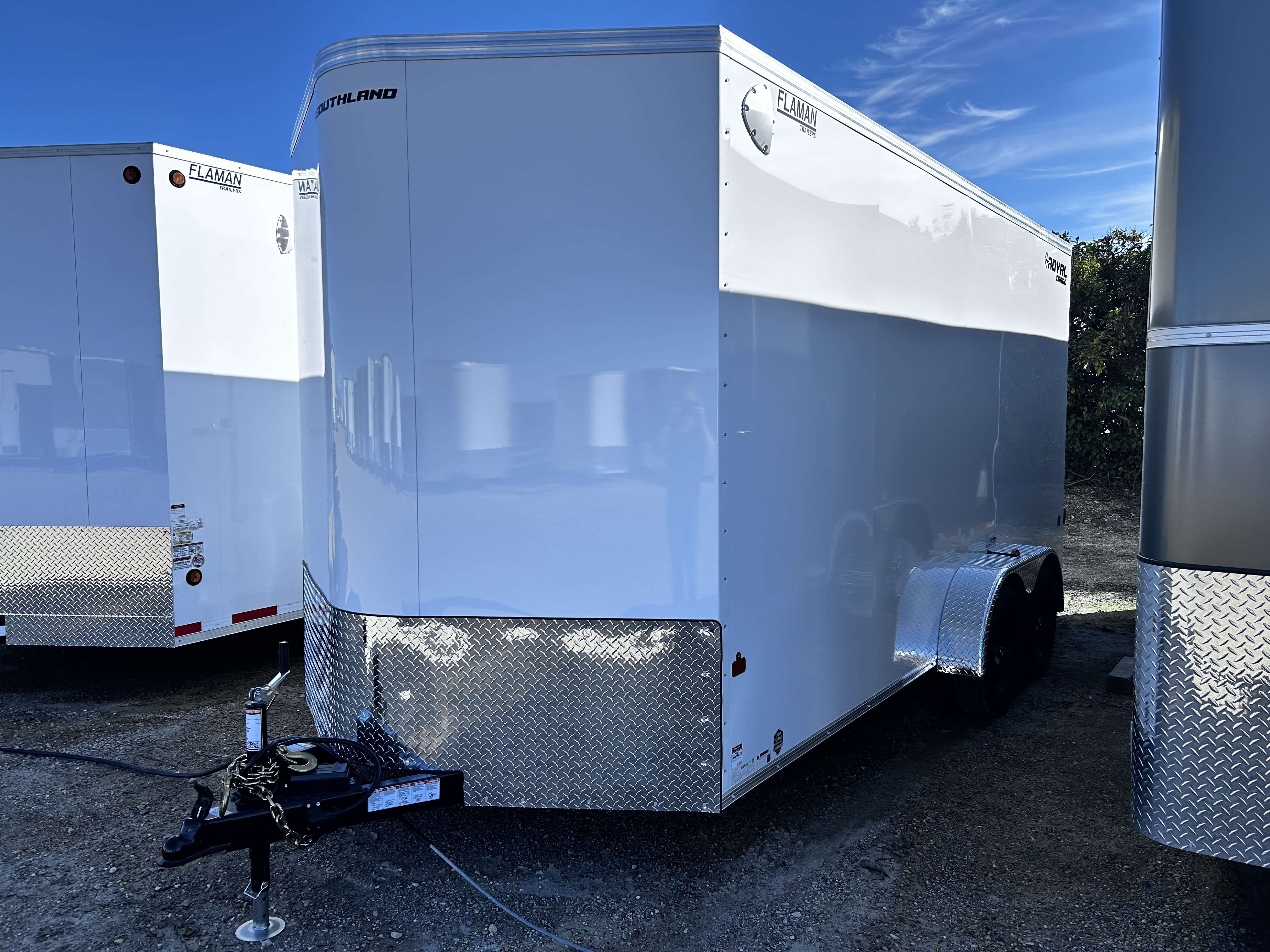 2027 Royal LCH 7' x 16' + V-Nose Cargo Trailer