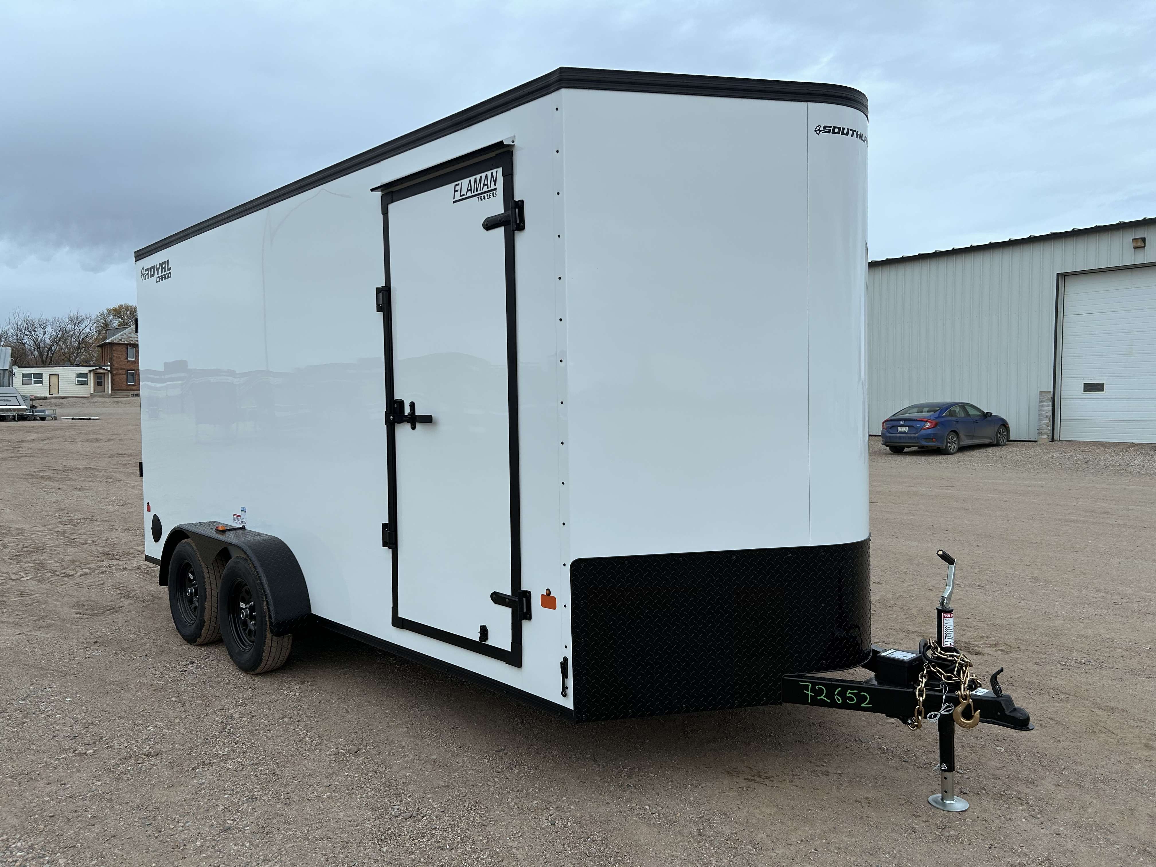 2027 Royal LCH 7' x 16' + V-Nose Cargo Trailer