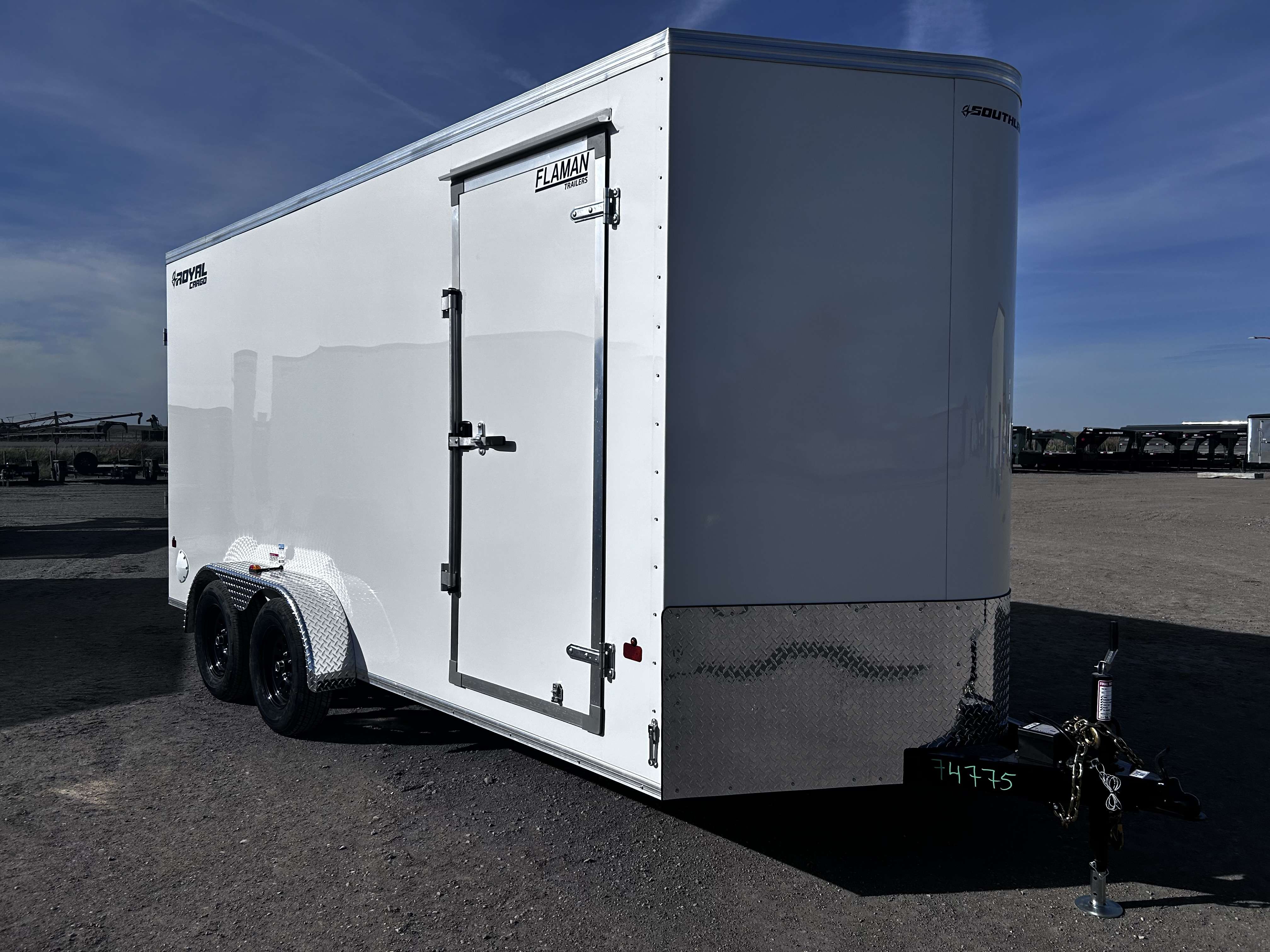 2027 Royal LCH 7' x 16' + V-Nose Cargo Trailer