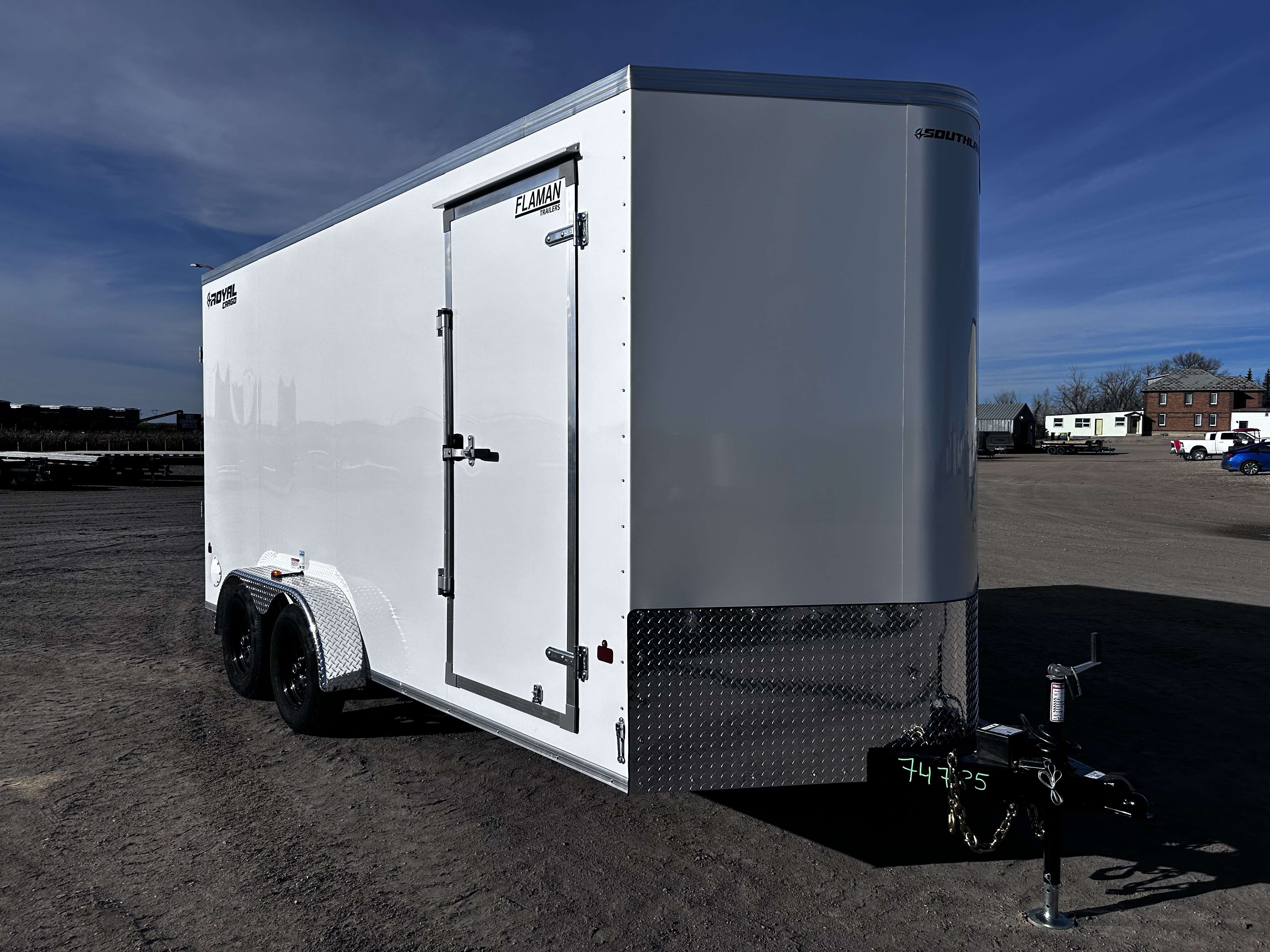 2027 Royal LCH 7' x 16' + V-Nose Cargo Trailer