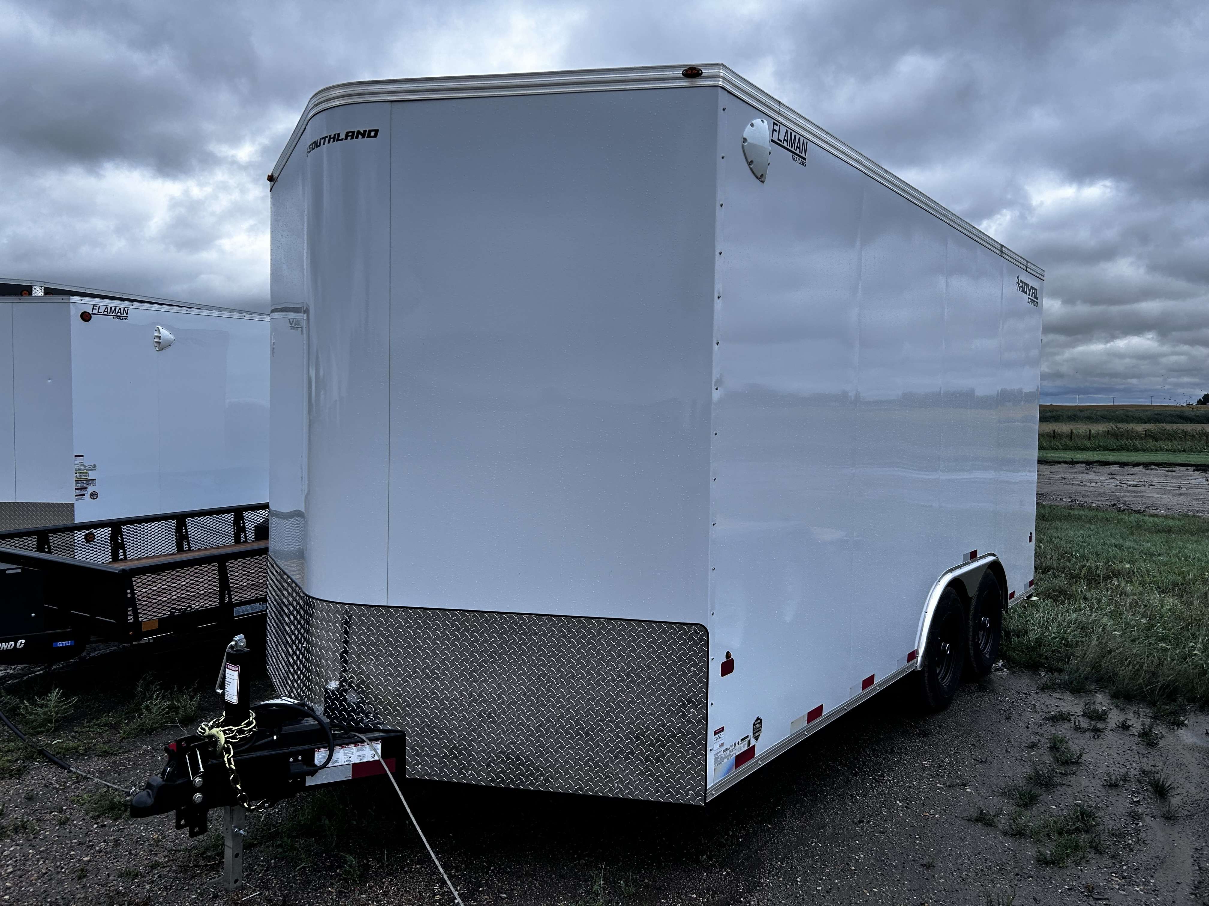 2027 Royal LCH 8'6" x 16' + V-Nose Cargo Trailer