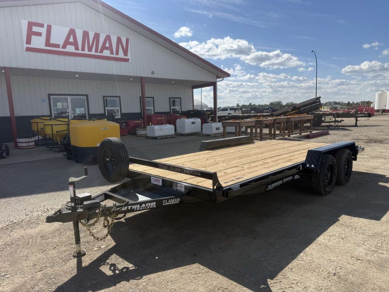 2027 Southland 16' Flat Deck Tandem 3.5K Trailer