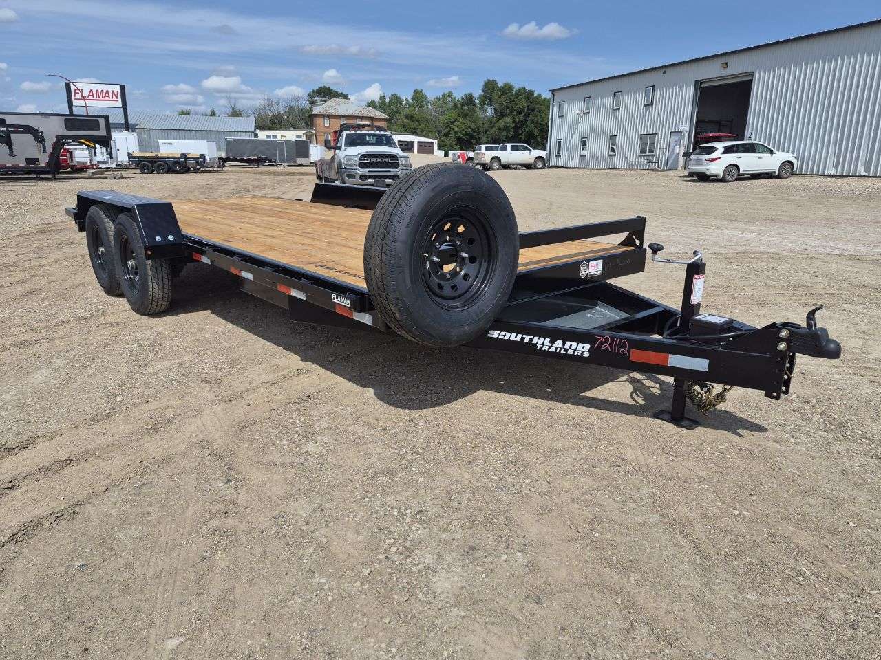 2027 Southland 18' Flat Deck Tandem 7K Trailer