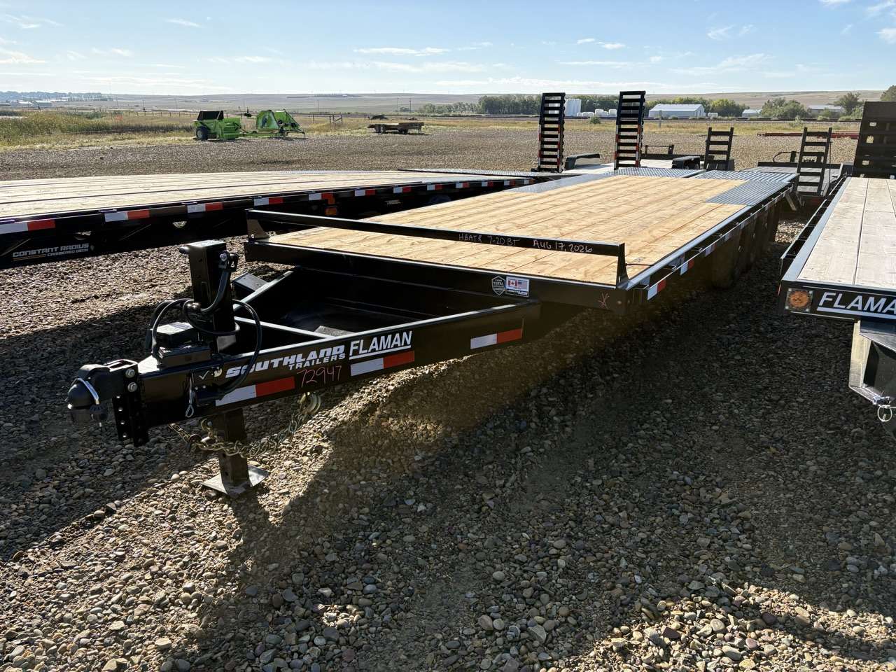 2027 Southland 20'+5' Beavertail Deckover Triple 7K Trailer
