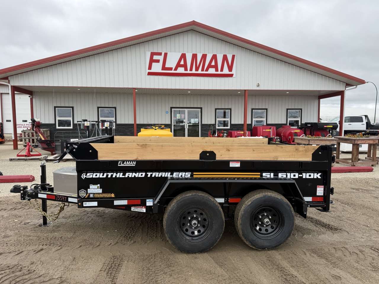 2027 Southland 6' x 10' Dump Tandem 5.2K Trailer