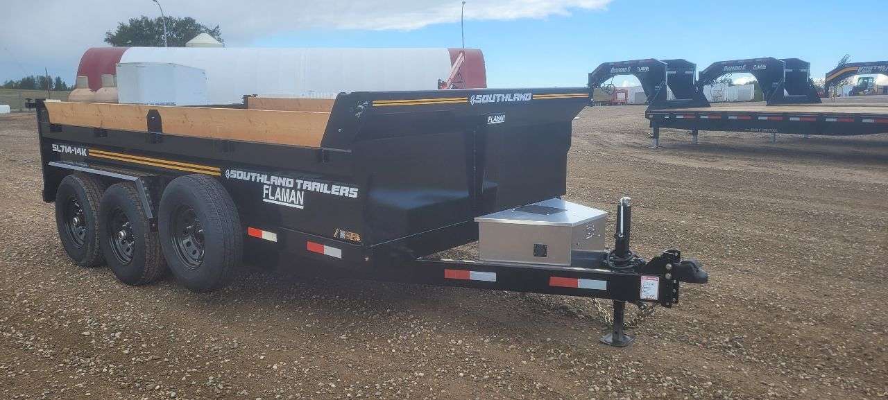 2027 Southland 7' x 14' Dump Tandem 7K Trailer