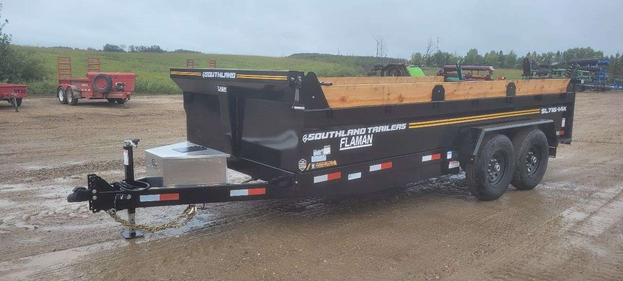 2027 Southland 7' x 16' Dump Tandem 7K Trailer