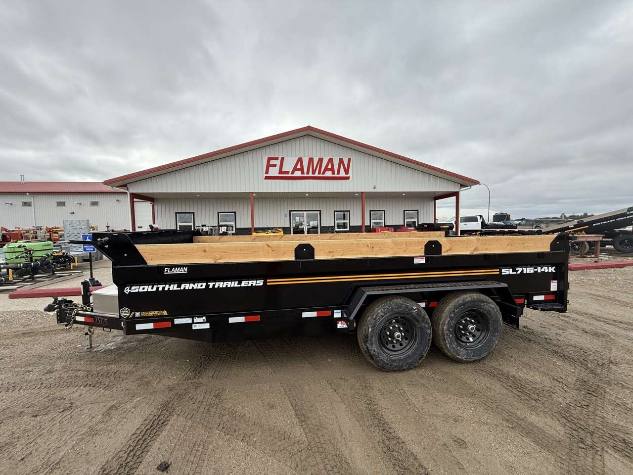 2027 Southland 7' x 16' Dump Tandem 7K Trailer