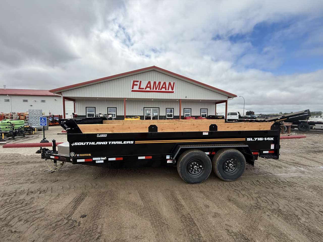 2027 Southland 7' x 16' Dump Tandem 7K Trailer