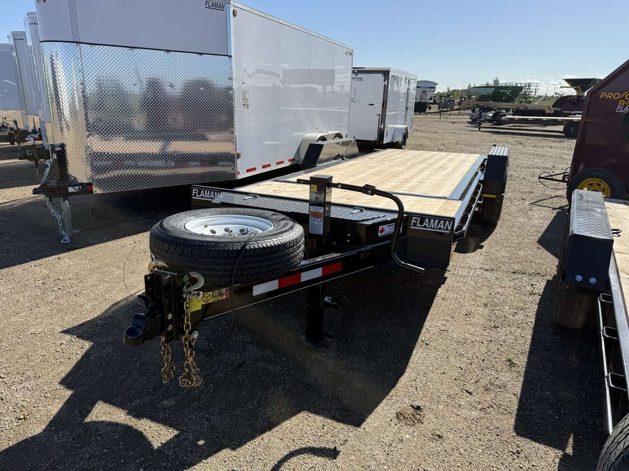 2027 Trailtech 20' (4'S+16'T) Partial Tilt Tandem 7K Trailer
