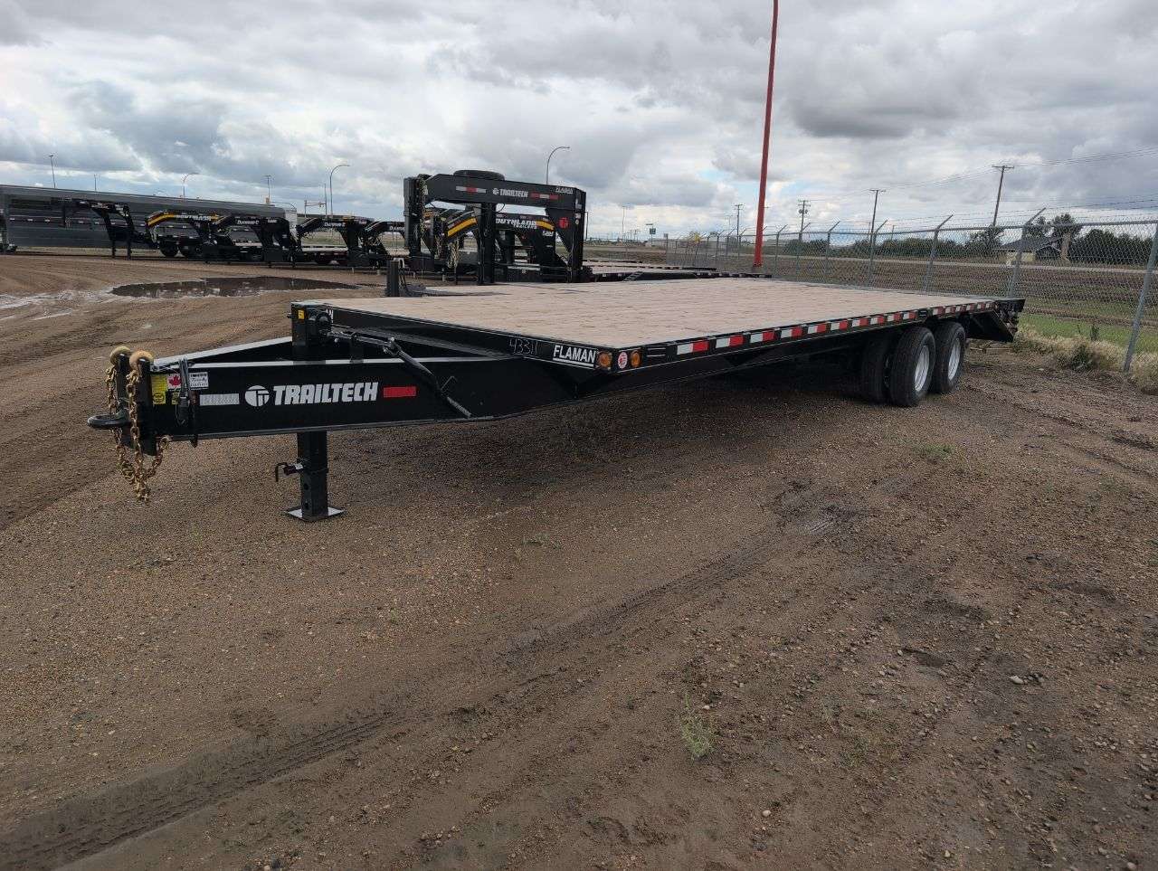 2027 Trailtech 24'+5' BT Pintle Flat Deck Tandem 10K Trailer