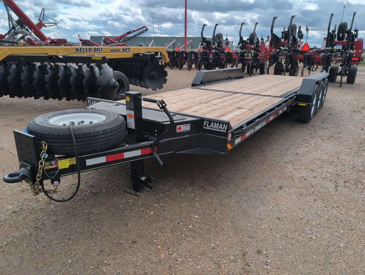 2027 Trailtech 24' (8'S+16'T) Partial Tilt Triple 7K Trailer